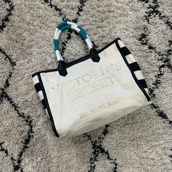 Victoria's Secret Large Sea Sand Sun Tote Bag‎ NEW - Picture 3 of 8